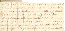 Image of document written by Rev Joseph Hay