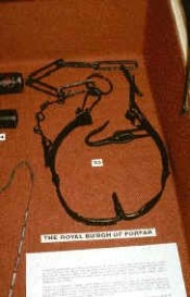 Photograph of 'branks' - a bridle used to restrain a witch