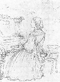 Image of sketch of Margaret Speid